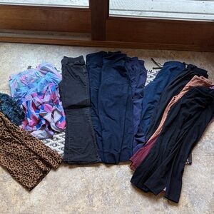 Stylish Girls Size Large Collection - joggers, flares, shorts and more!